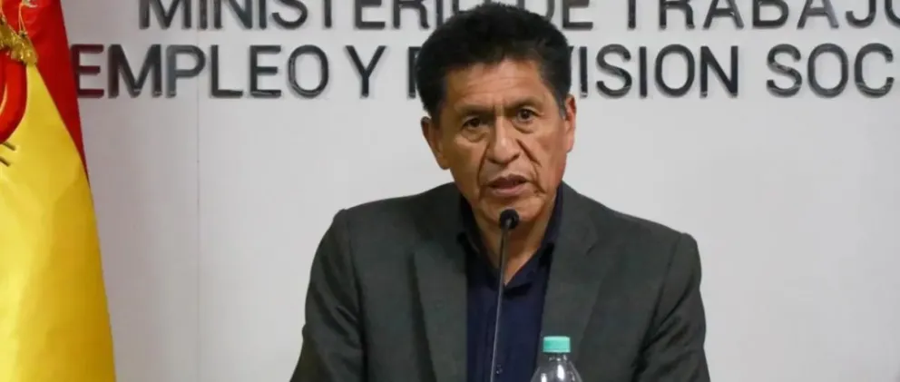 Edgar Morales, ministro de Trabajo. Foto: Unitel