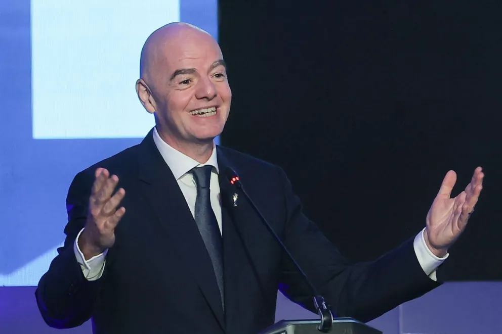 Foto de archivo de Gianni Infantino, presidente de la FIFA. Crédito: EFE
