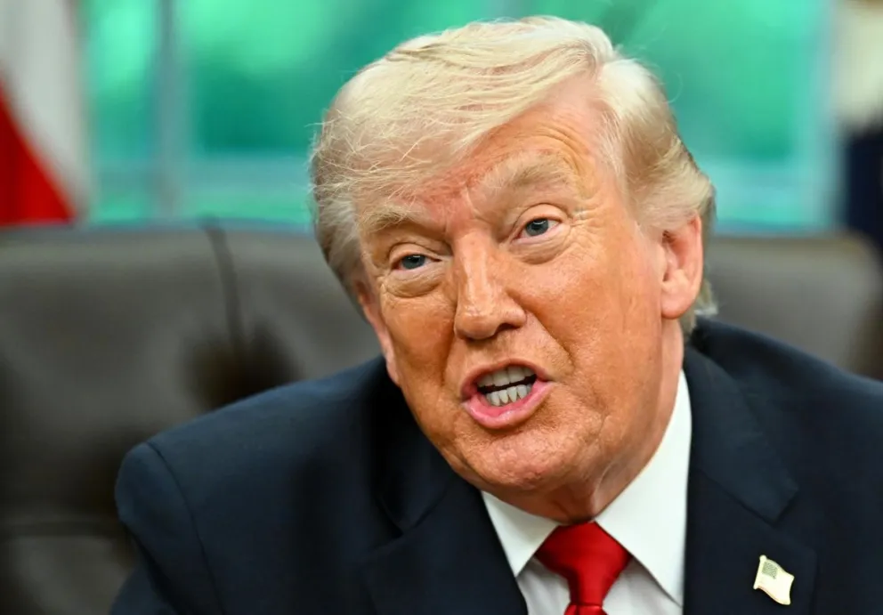 El presidente de Estados Unidos, Donald Trump. Foto: EFE