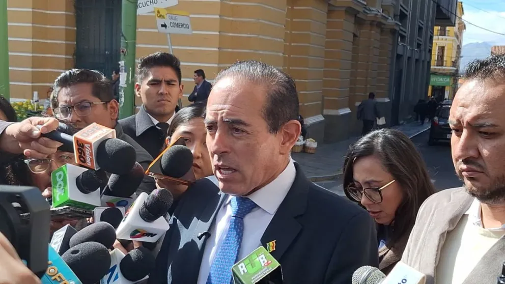 El alcalde electo de La Paz, Cesar Dockweiler. Foto: Visión 360 