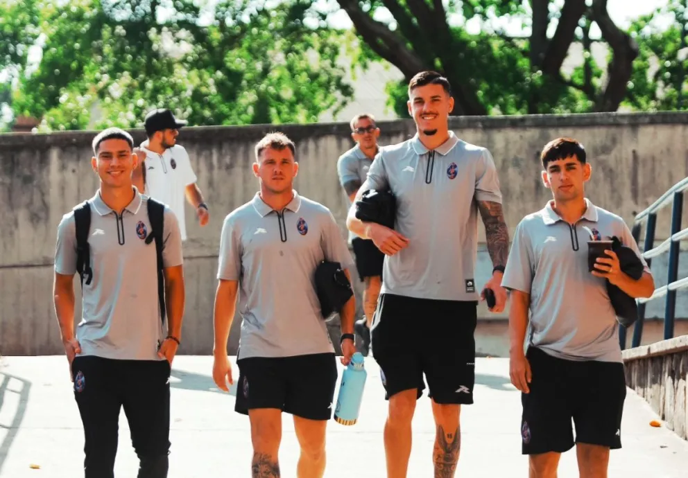 Jugadores de La Guaira, rival del cuadro bolivarista. Foto: LG