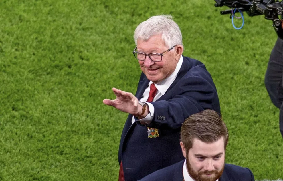 Fotografía de archivo de Alex Ferguson, exentrenador del Manchester United. Crédito: EFE
