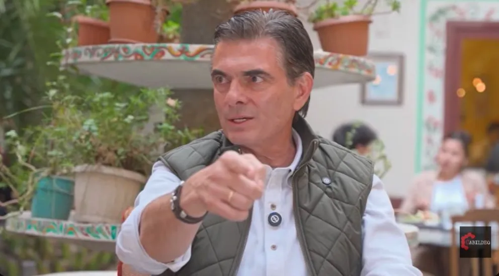 El presidente Rodrigo Paz en la entrevista en el programa Cabildeo Digital. Foto: captura de video