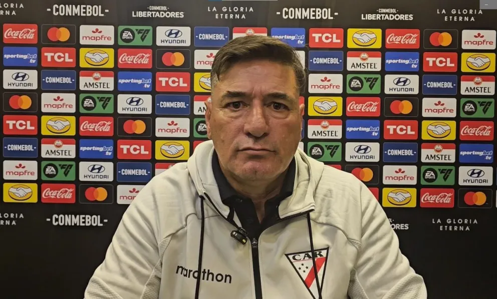 Marcelo Straccia, el nuevo técnico de Always, durante la conferencia de prensa de este lunes. Foto: Captura de video