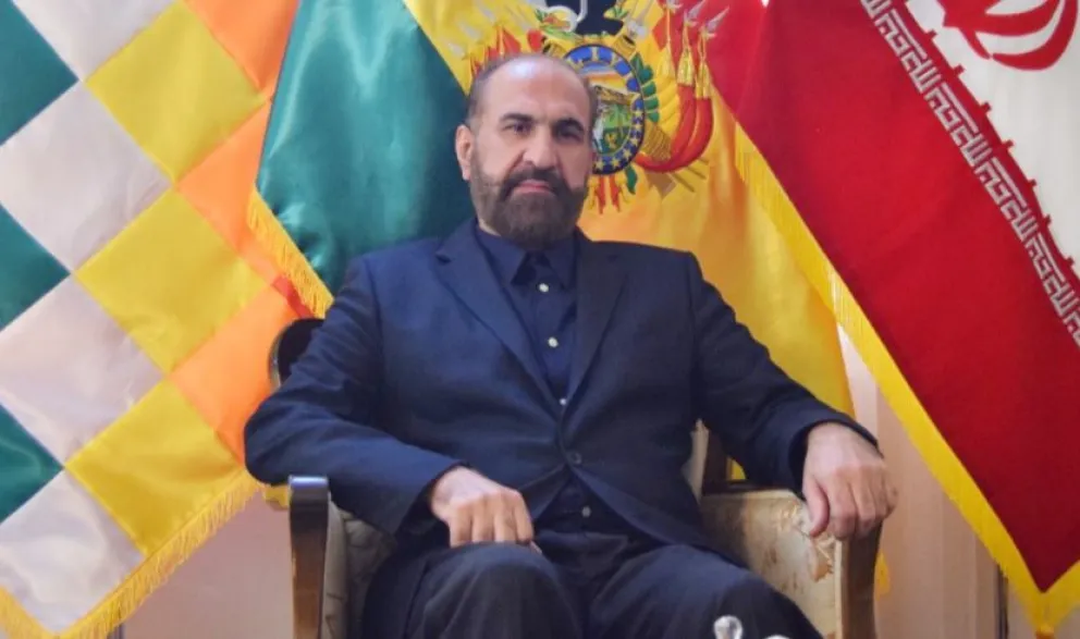 El embajador de Irán, Bahram Shahabeddin. Foto: RRSS
