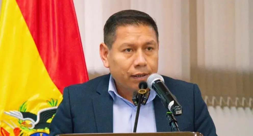 El decano fallecido del Tribunal Agroambiental, Víctor Hugo Claure. Foto/Unitel