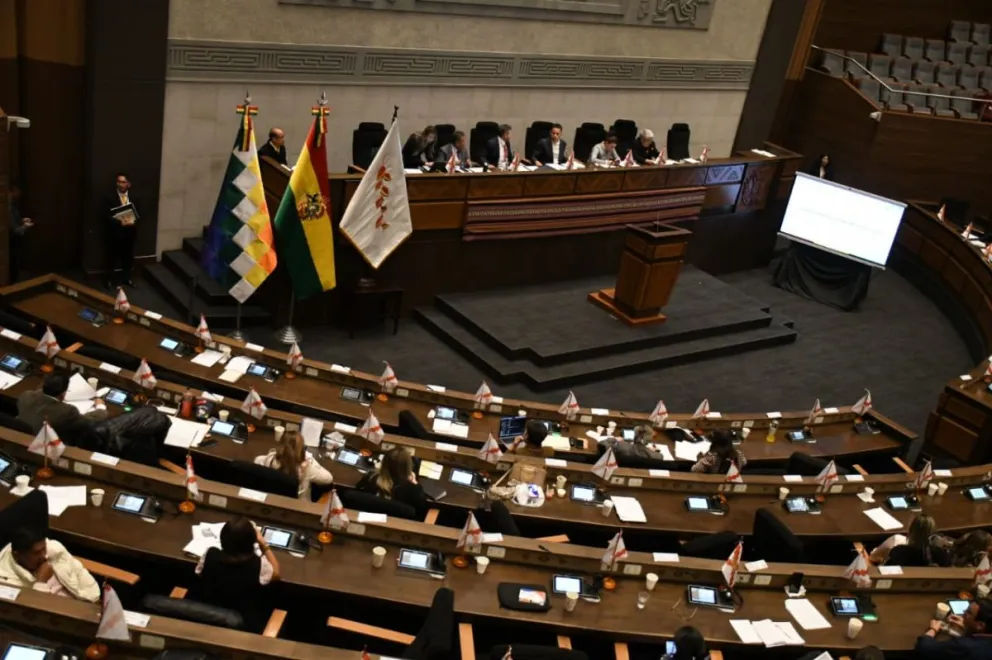 La sesión de la ALP de este martes. Foto: APG 