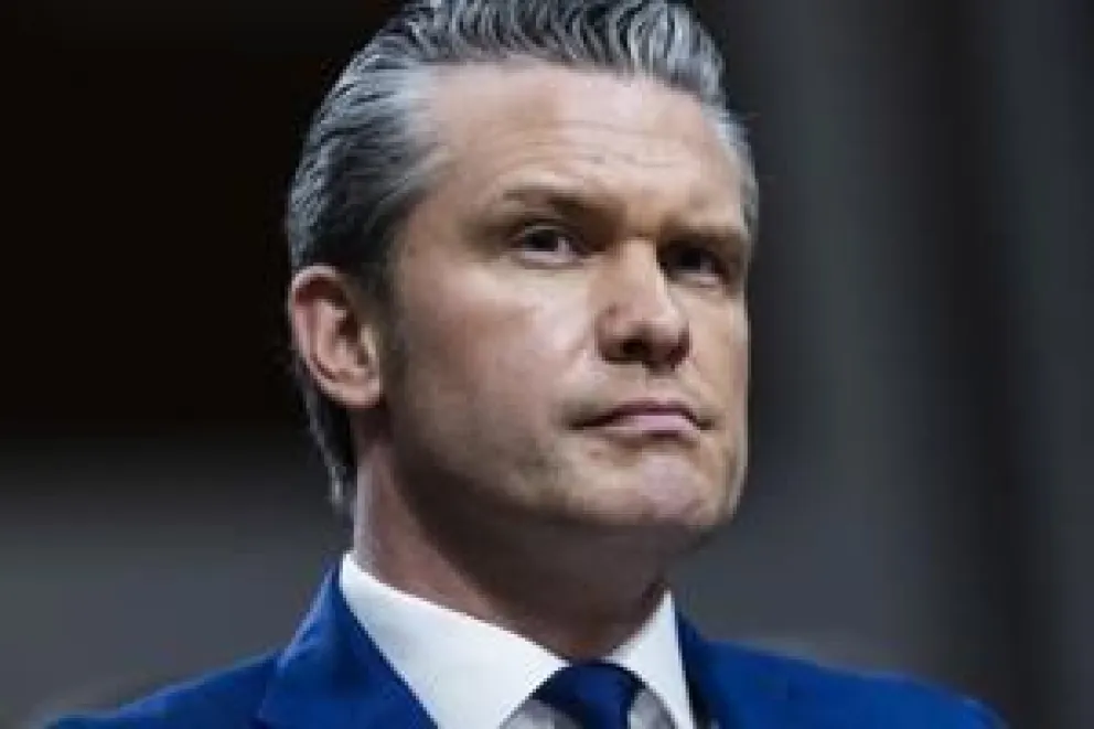 El Secretario de Defensa de EE.UU., Pete Hegseth. Foto: EFE