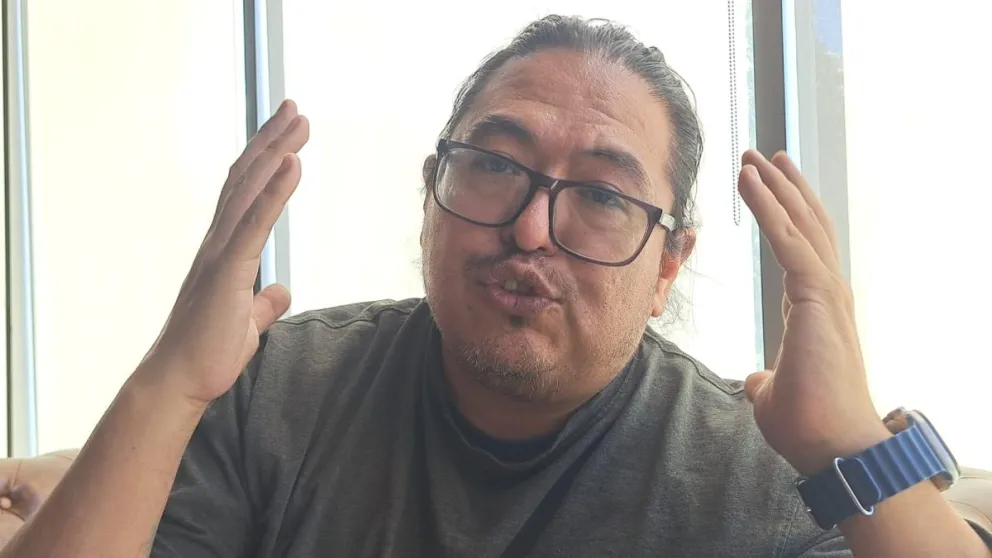 El director de La Hija Cóndor, Álvaro Olmos. Foto: Visión 360