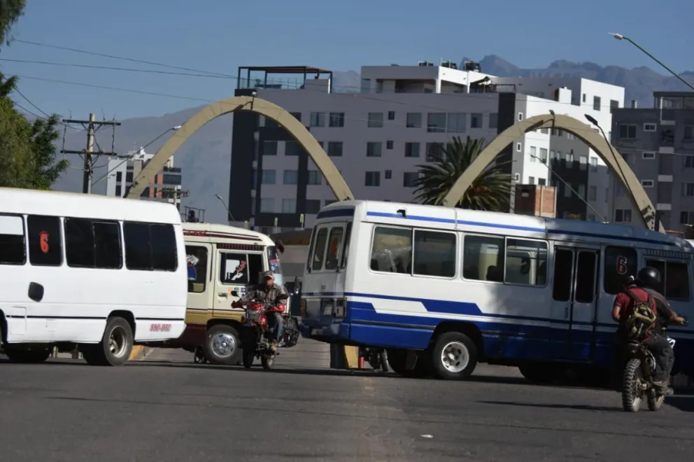 El bloqueo que se realizó en la ciudad de Cochabamba. Foto: APG
