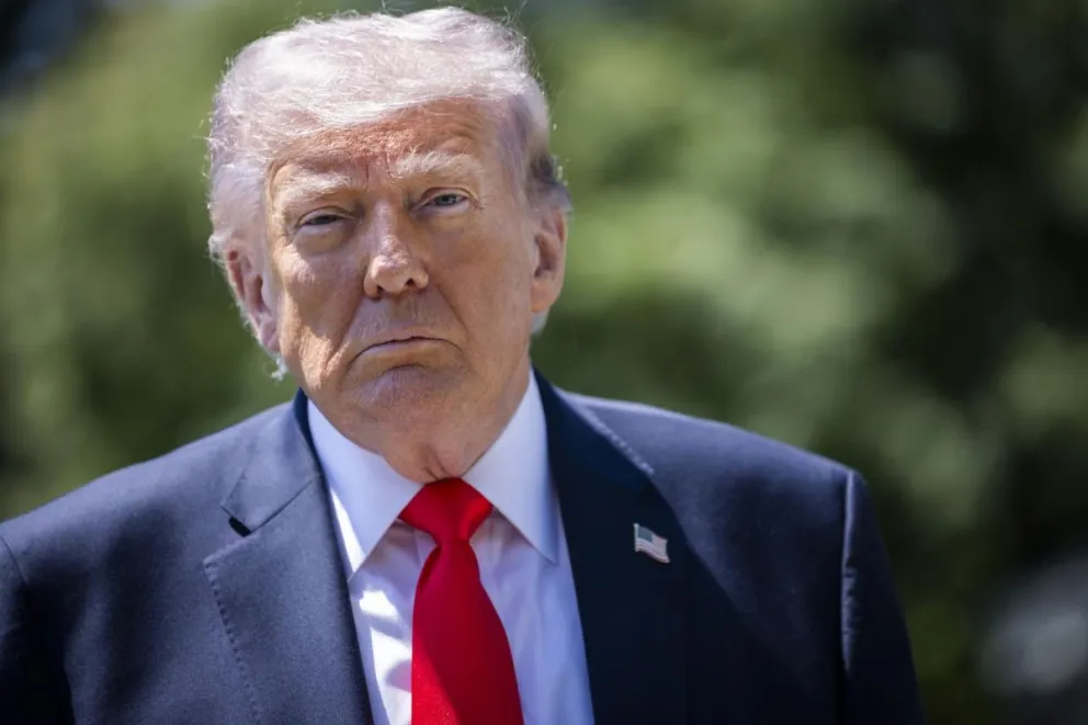 Fotografía de archivo del presidente de EE.UU., Donald Trump. Foto: EFE