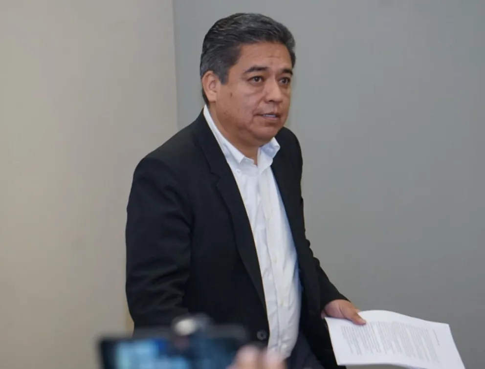 El vocero de Gobierno, José Luis Galvez. Foto: APG