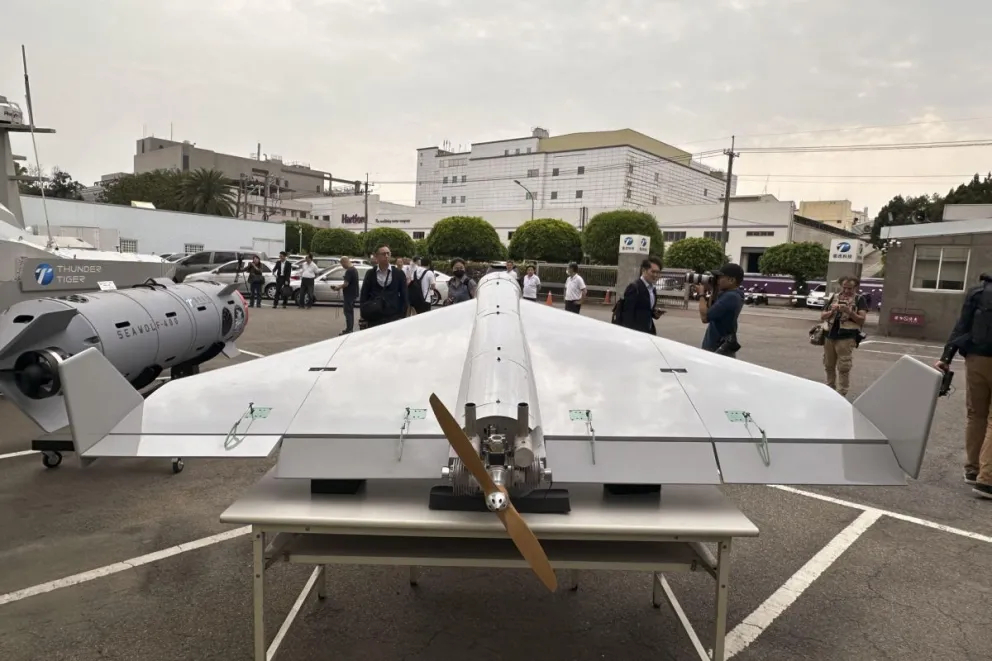 Imágenes de las instalaciones de Thunder Tiger, uno de los principales fabricantes de drones de Taiwán, en la ciudad de Taichung (oeste). Foto: EFE 