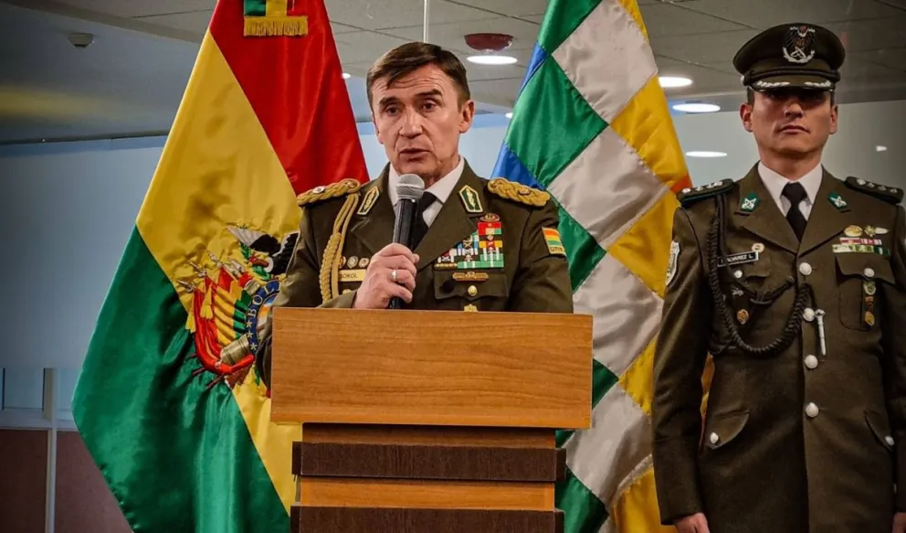 El comandante de la Policía, general Mirko Sokol. Foto: Policía 