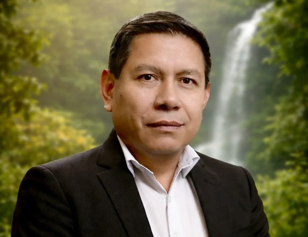 El magistrado del Tribunal Agroambiental, Víctor Hugo Claure. Foto: RRSS 