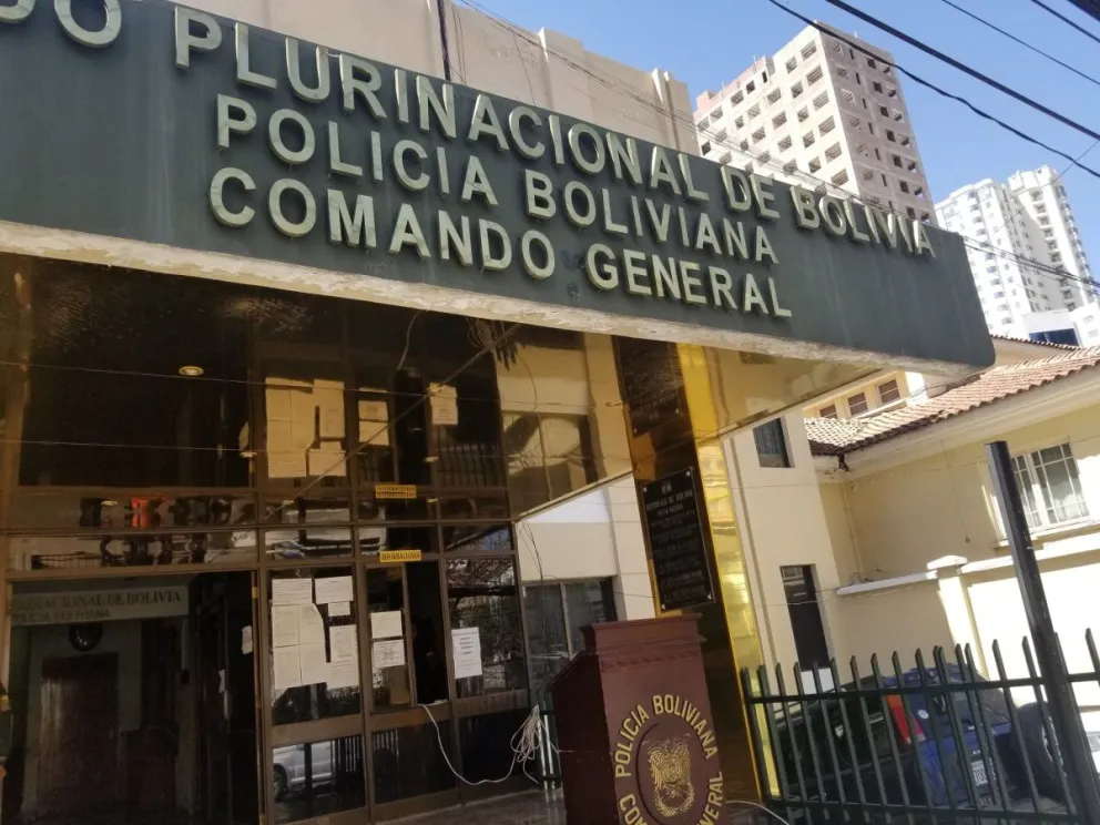 Edificio del Comando General de la Policía. Foto: ABI