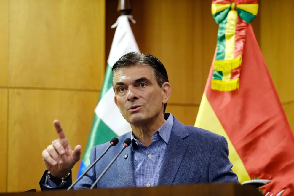 El presidente Rodrigo Paz. Foto: Oficina del Presidente 