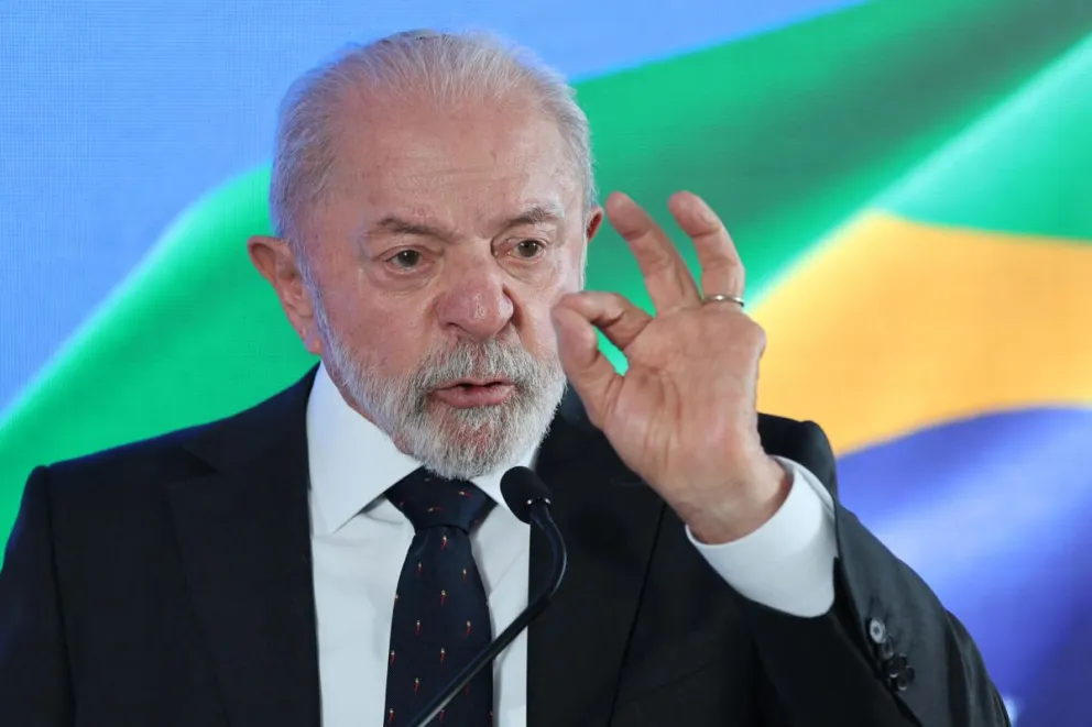 El presidente de Brasil, Luiz Inácio Lula da Silva, afirmó que la reunión que tuvo con su homólogo estadounidense, Donald Trump, sirvió para dar "un paso importante" en la relación entre ambos países. Foto: EFE