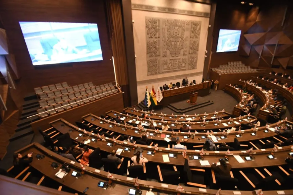 La sesión de Diputados, este viernes. Foto: APG 