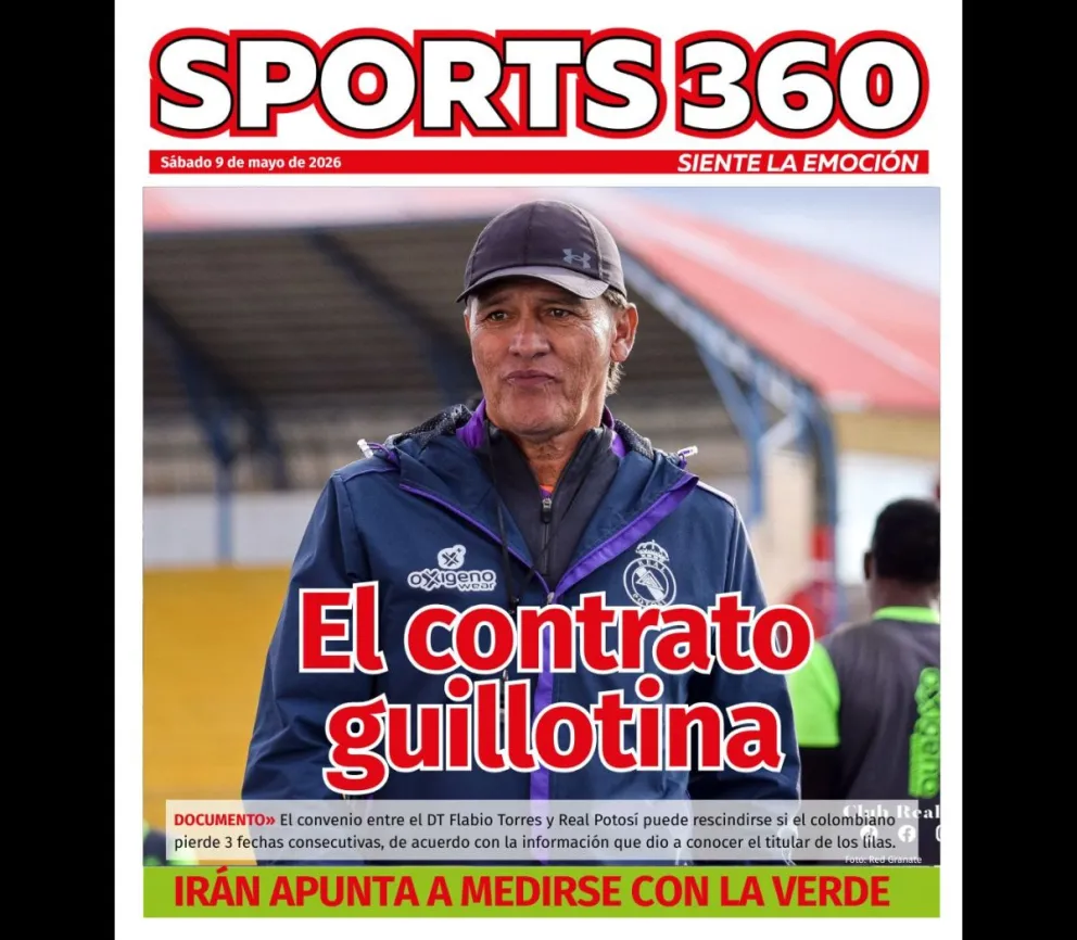 Flabio Torres,a la izquierda, en una misa del equipo de Real Potosí. Foto: RP