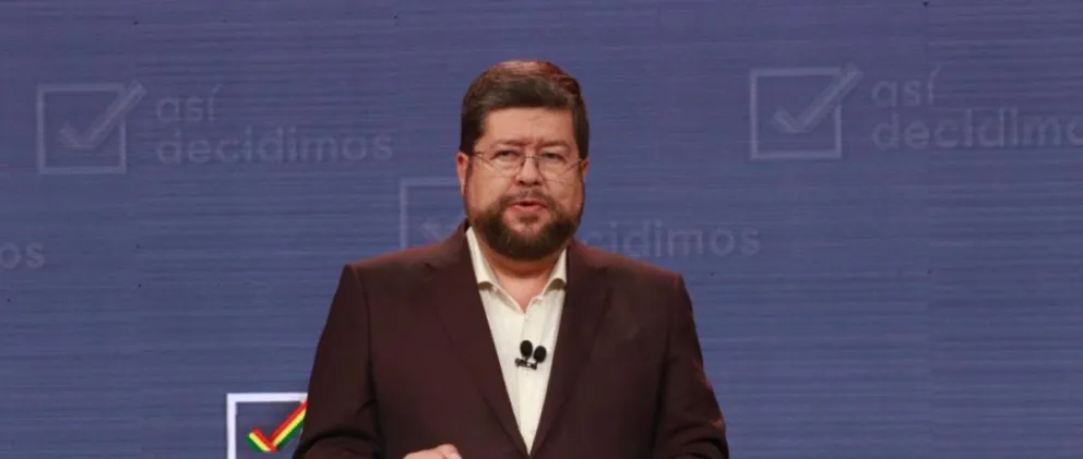 Samuel Doria Medina, jefe nacional de Unidad Nacional. Foto Unitel