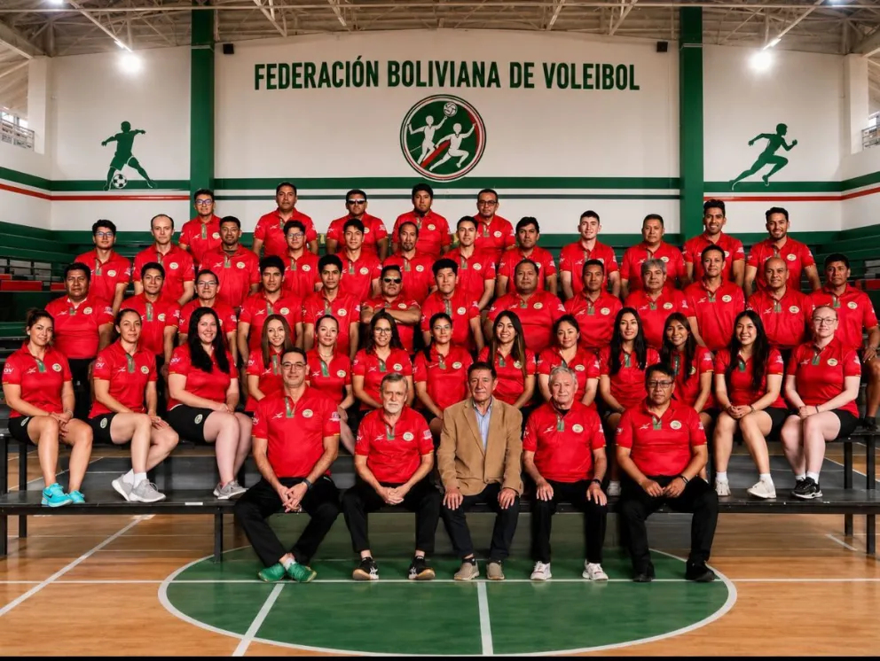 La imagen oficial del Curso que se hizo en La Paz. Foto: FBV.