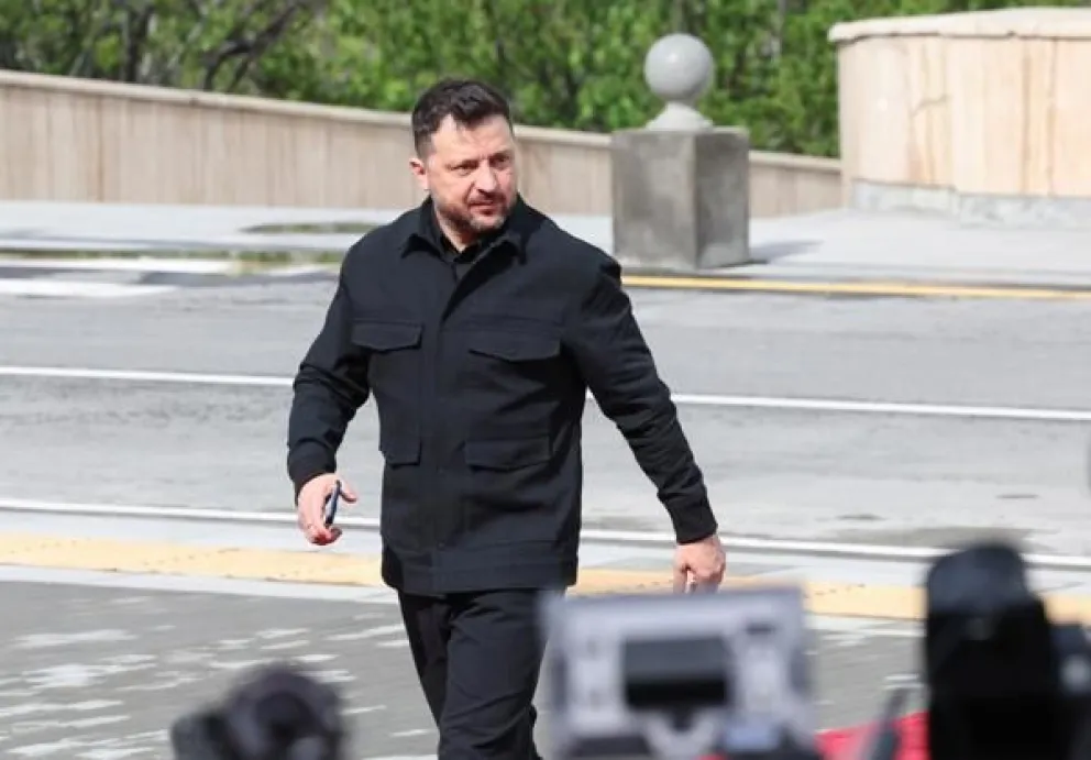 El presidente ucraniano, Volodímir Zelenski. Foto EFE