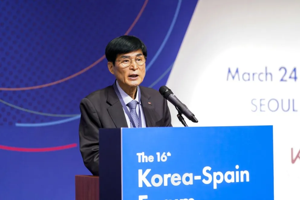 El presidente de Korea Foundation, Song Guido, que iniciará una visita a España este lunes. Foto: EFE 