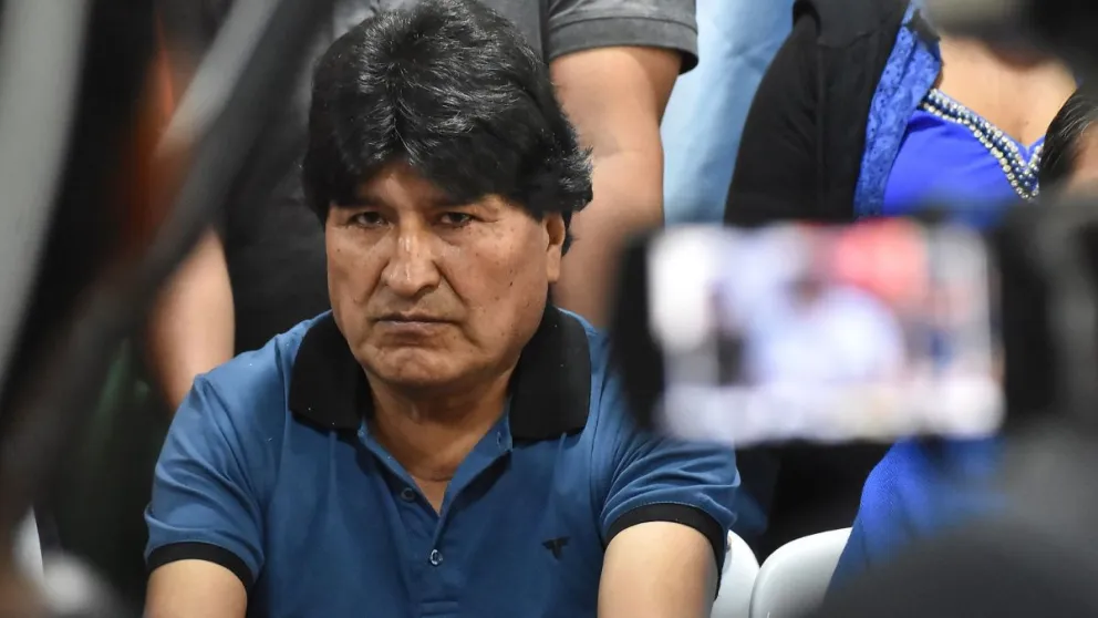 El expresidente Evo Morales. Foto: APG