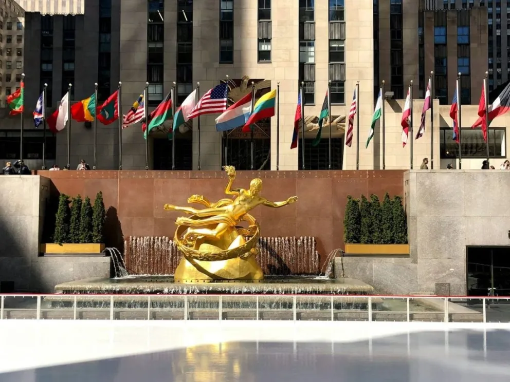 El Rockefeller Center de Nueva York. Foto: Internet.