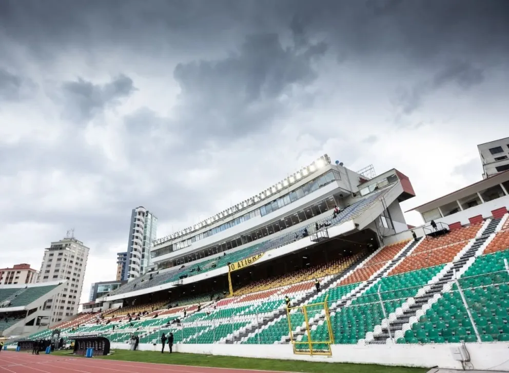 Estadio Hernando Siles que aguarda una nueva administración. Foto: EHS