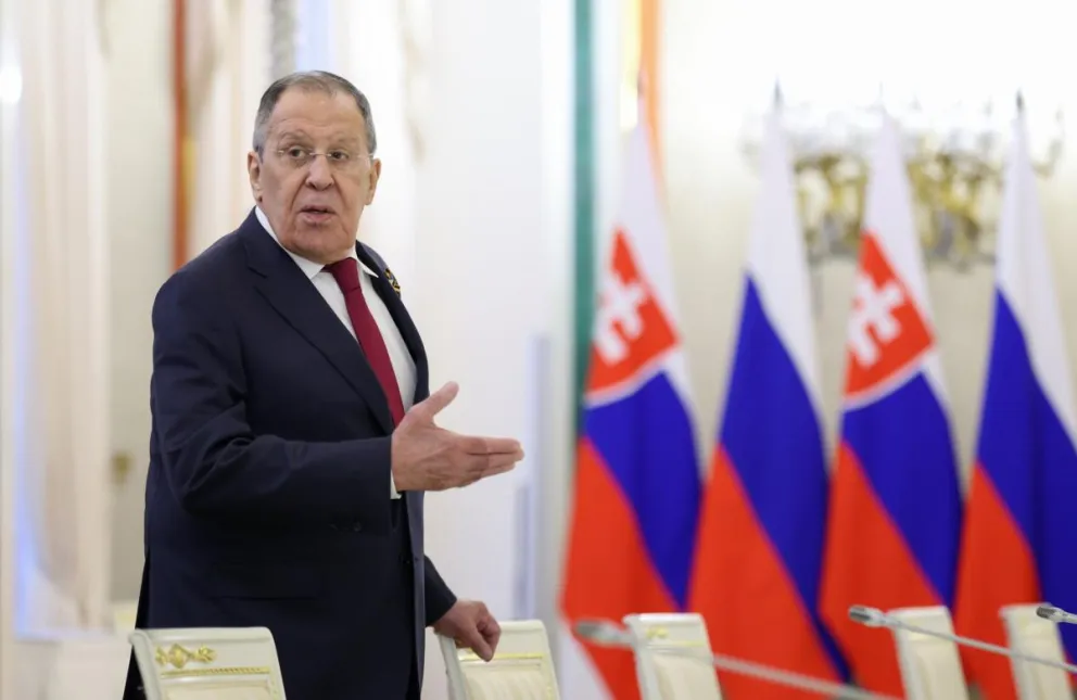 El ministro ruso de Exteriores, Serguéi Lavrov. Foto: EFE