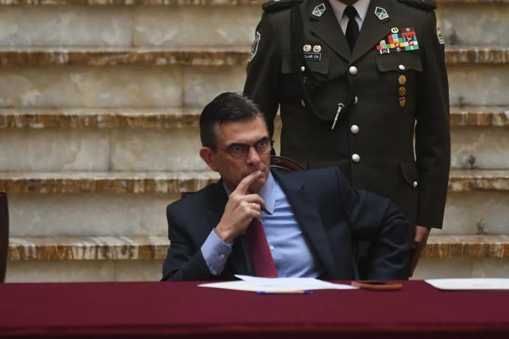 El presidente Rodrigo Paz en acto en Palacio Quemado. Foto: Visión 360