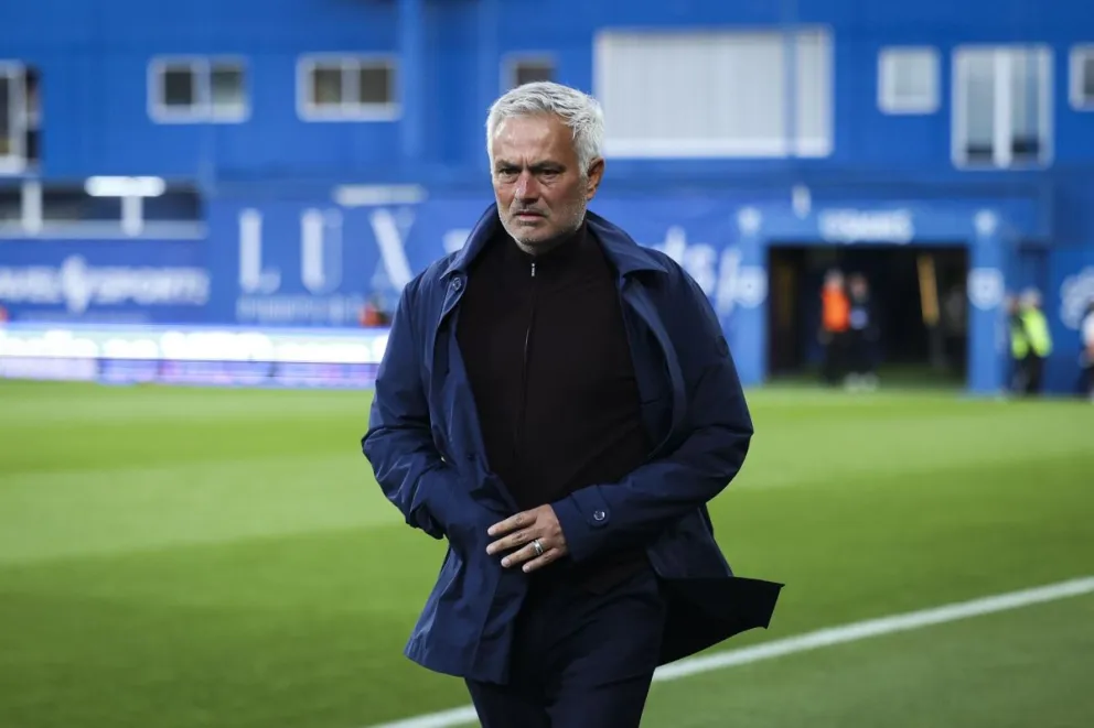 El entrenador del Benfica, José Mourinho. Foto: EFE.
