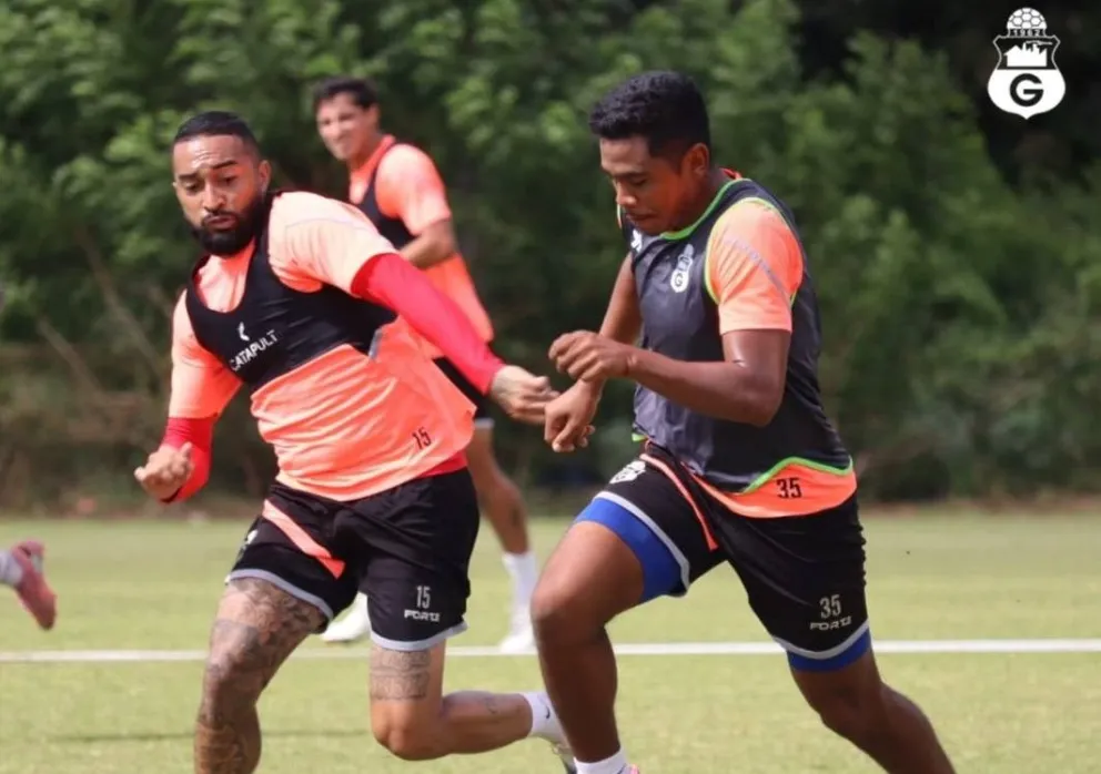 Una práctica anterior del cuadro de Montero. Foto: Club Guabirá.