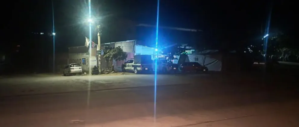 Una imagen de la zona, difundida por Unitel. 