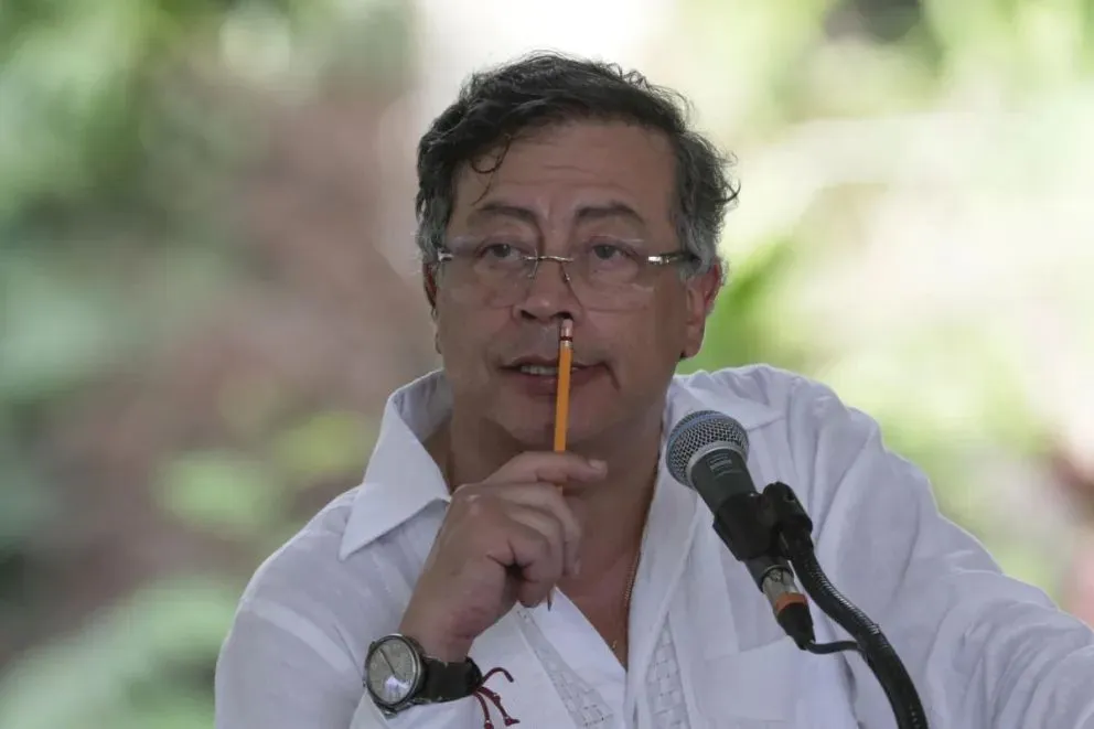 El presidente de Colombia, Gustavo Petro. Foto archivo: EFE