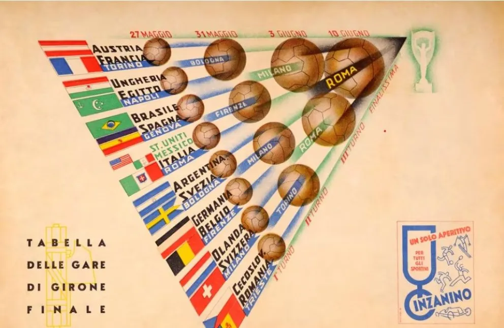 El balón en el programa oficial de la competición. Foto: FIFA