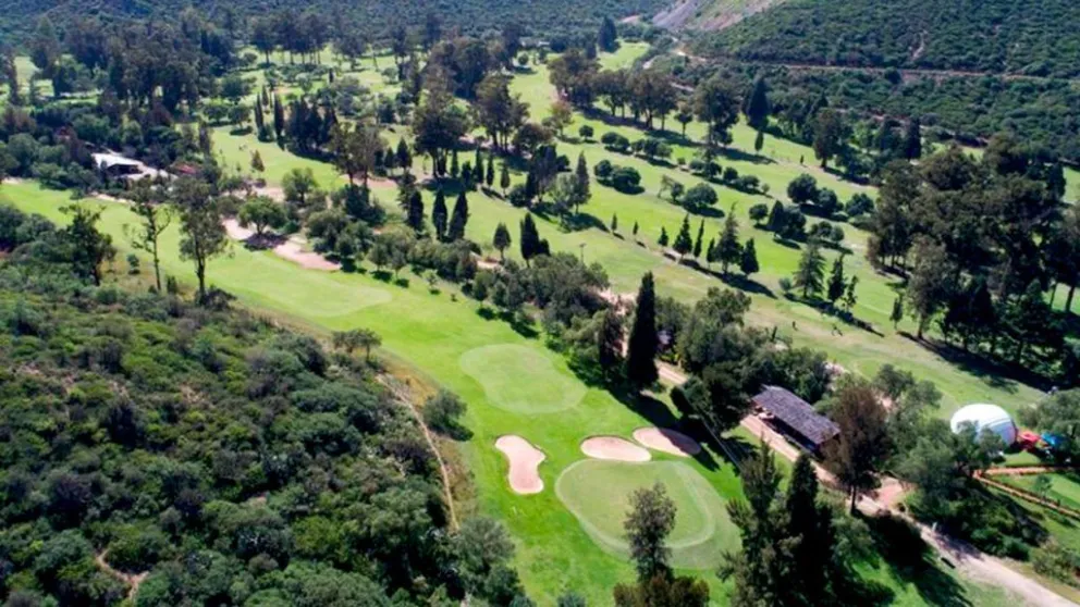 Imagen panorámica del Country Club Cochabamba. Foto: Federación Boliviana de Golf.