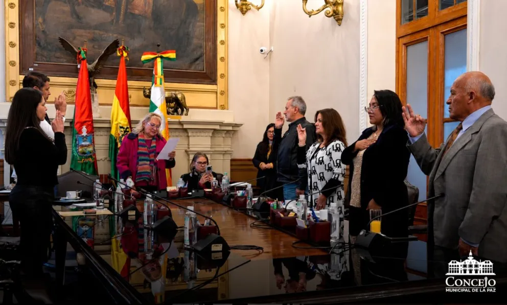 El Concejo Municipal sin la presencia de los concejales de Innovación Humana. Foto: Concejo Municipal