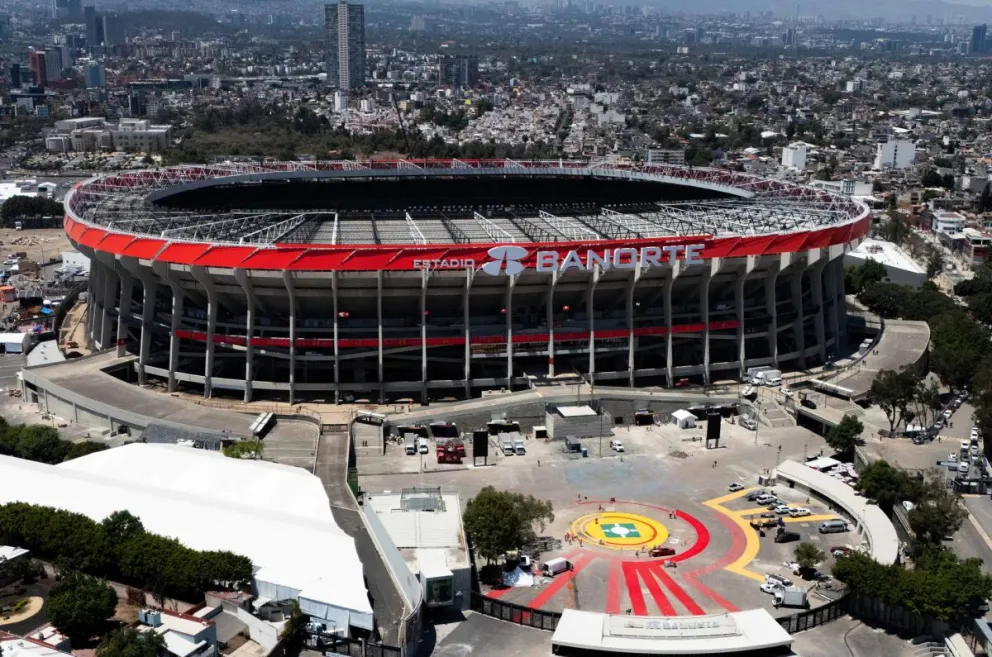 El estadio Azteca 'Banorte'. Foto: EFE.