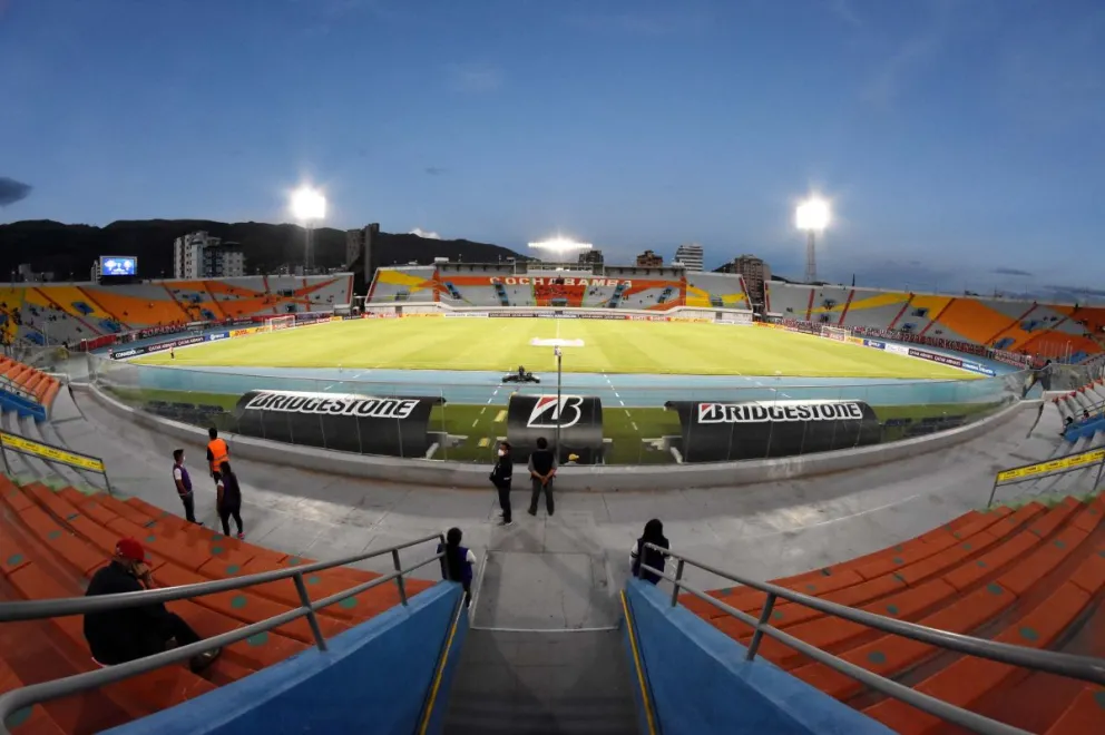 Imagen panorámica del estadio Félix Capriles. Foto: Conmebol.