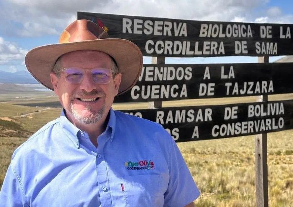 El excandidato a la gobernación Adrián Oliva. Foto: RRSS de Oliva 