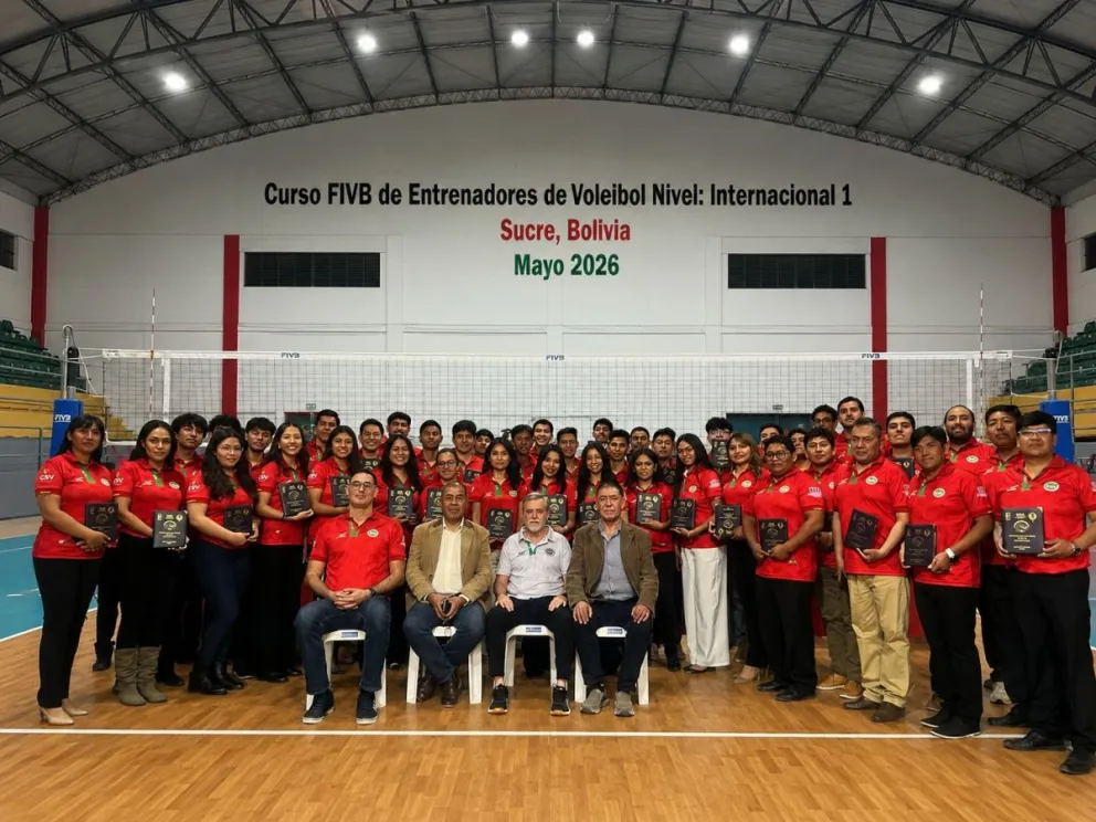 Los alumnos que pasaron el curso realizado en Sucre. Foto: FBV.