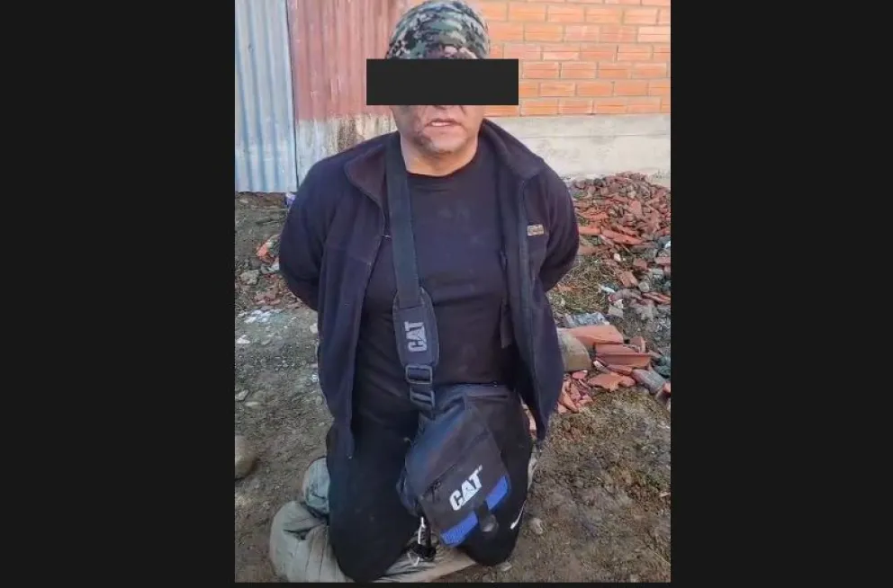 El policía que fue secuestrado en Ventilla. Foto: RRSS
