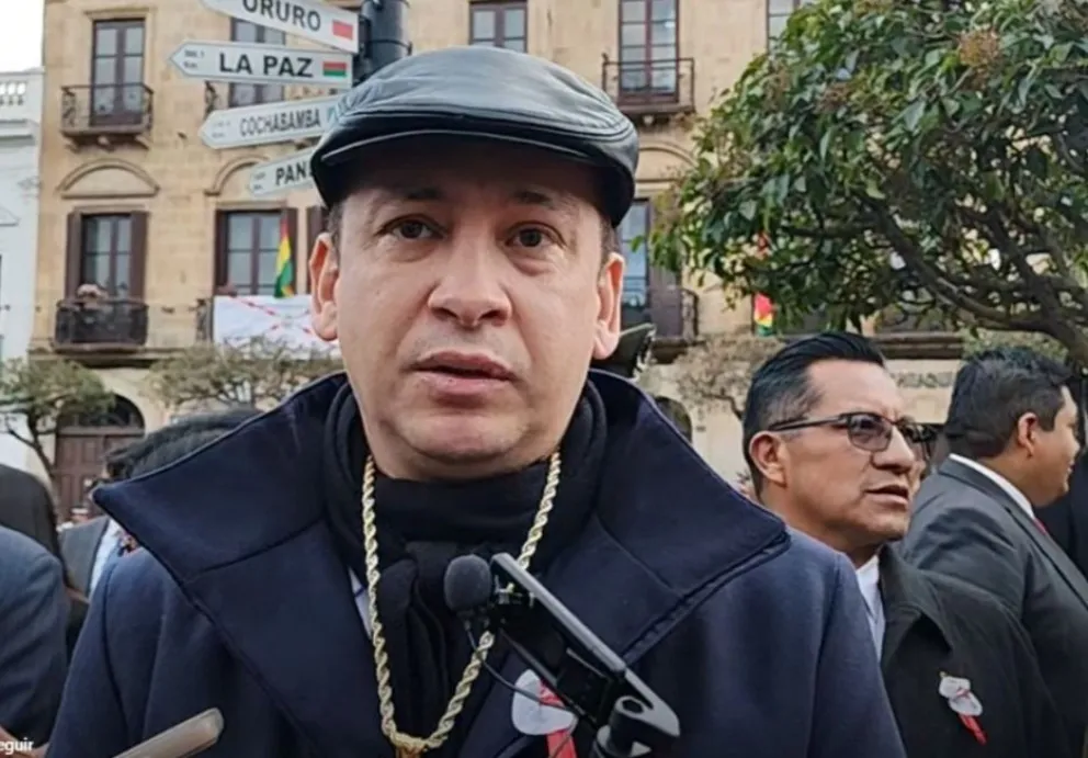 El presidente del TSJ, Romer Saucedo. Foto: Captura de imagen