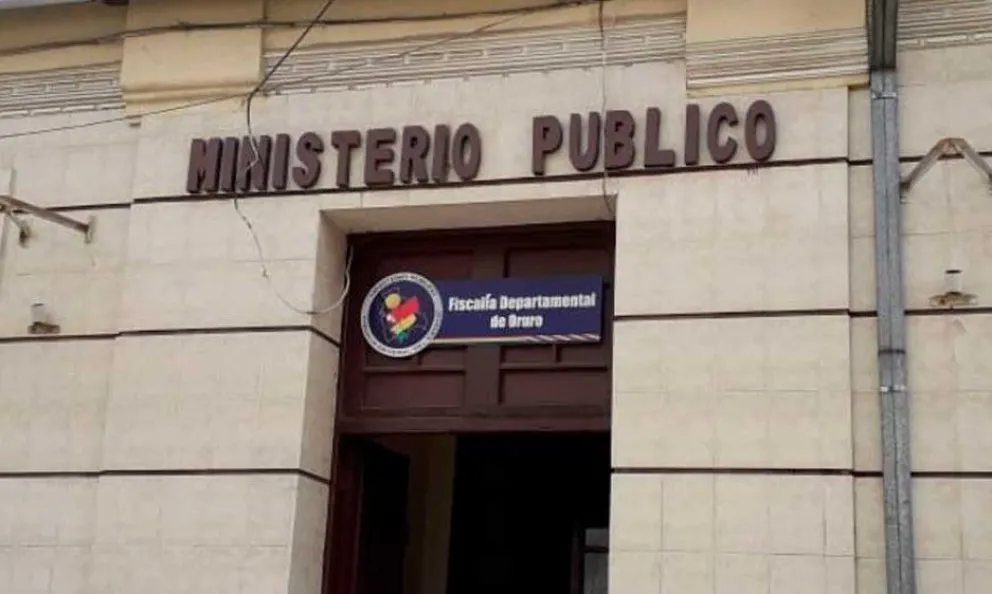 Instalaciones de la Fiscalía Departamental de Oruro. Foto: lavozdetarija.com