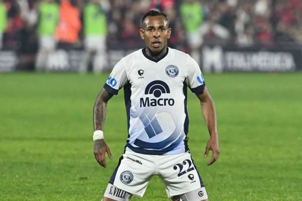 Sebastián Villa, figura del cuadro mendocino que se mide con Bolívar. Foto: DN