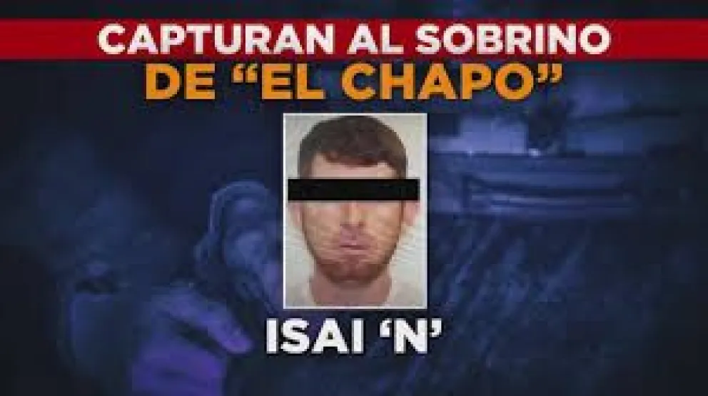 Fuentes federales señalaron a EFE que el detenido fue identificado como a Isaí Martínez Cepeda, alias 'El Chinacate', sobrino de Joaquín Guzmán Loera, 'El Chapo' y hermano de Enoc Martínez Cepeda alias 'El Vocho'. Foto: Univisión