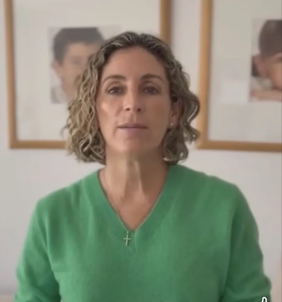 La Primera Dama del Estado, María Elena Urquidi. Foto: Captura